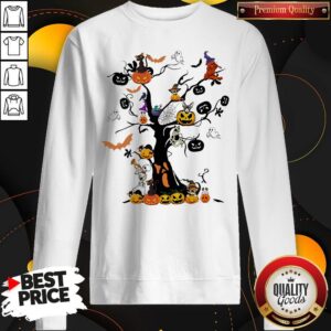Alternative view of Awesome The Halloween Day Pumpkin Skull Ghost Cat Shirt