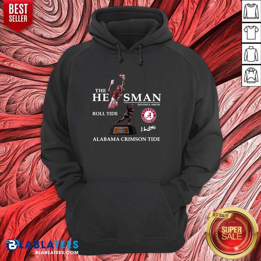 Awesome The He Man Devonta Smith Roll Tide Alabama Crimson Tide Signature Shirt - Image 5