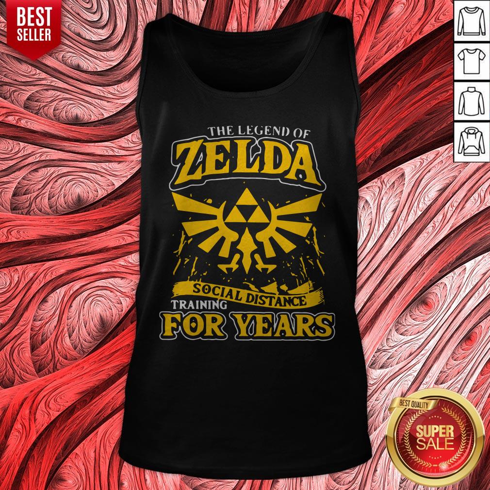 Awesome The Legend Of Zelda Social Distance Training For Years Shirt - Image 3