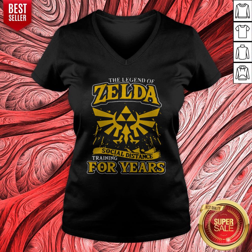 Awesome The Legend Of Zelda Social Distance Training For Years Shirt - Image 4