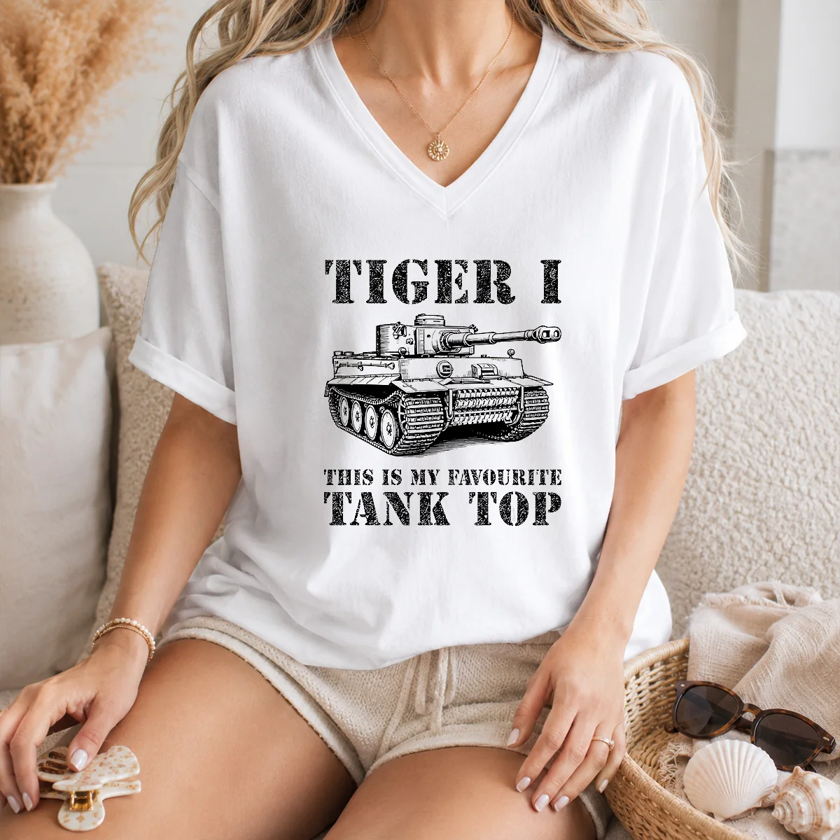 Awesome Tiger I This Is My Favourite Tank Military Shirt - Image 7