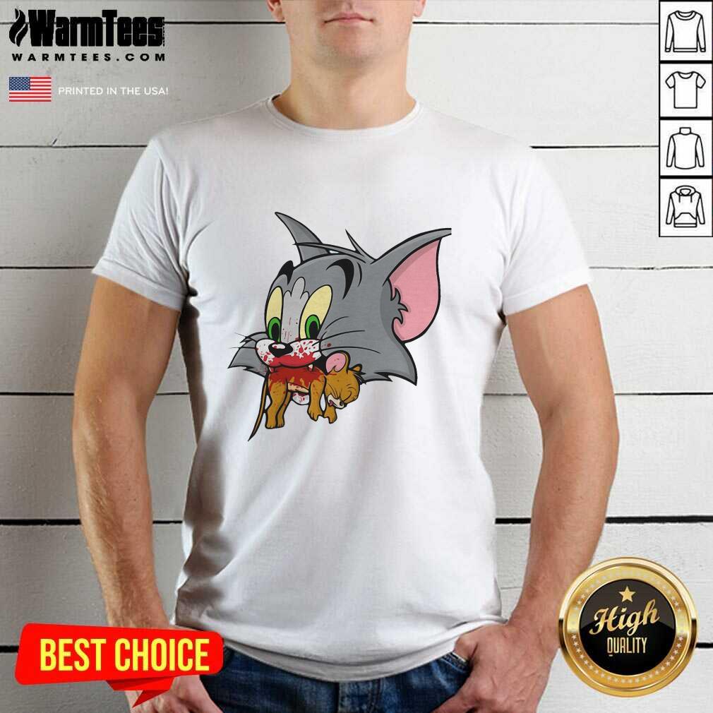 Awesome Tom Finally Catches Jerry Shirt