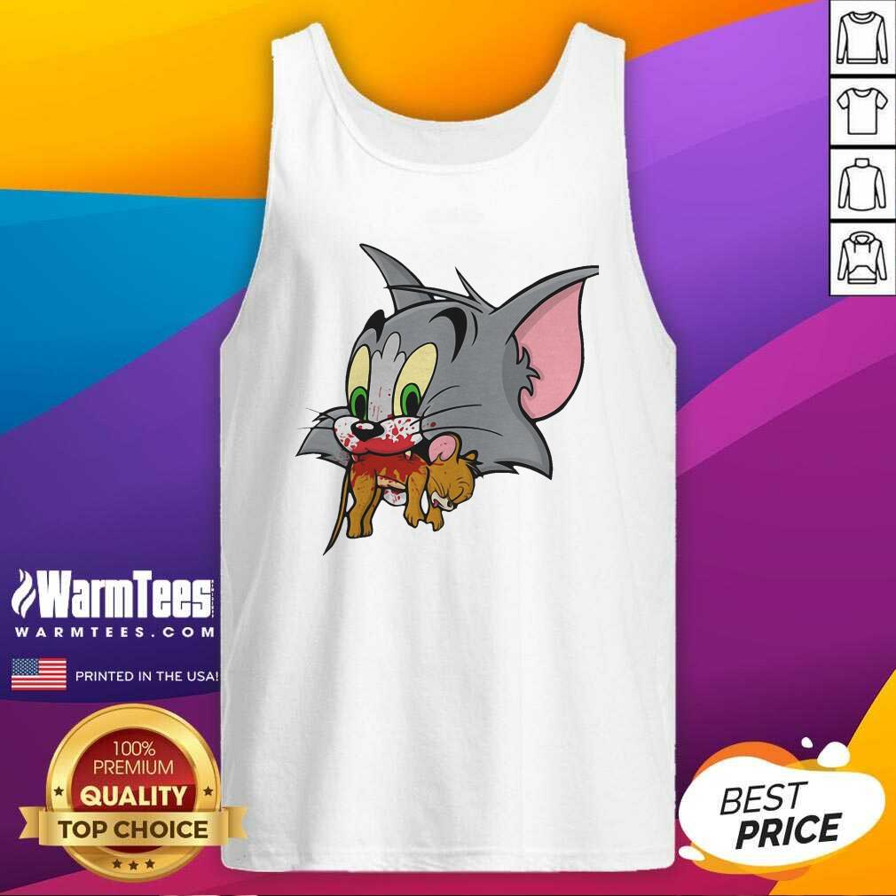 Awesome Tom Finally Catches Jerry Shirt - Image 4