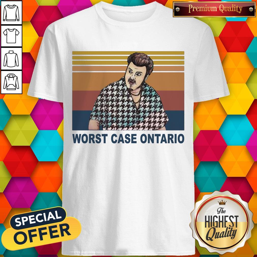 Awesome Trailer Park Boys Ricky LaFleur Worst Case Ontario Vintage Shirt