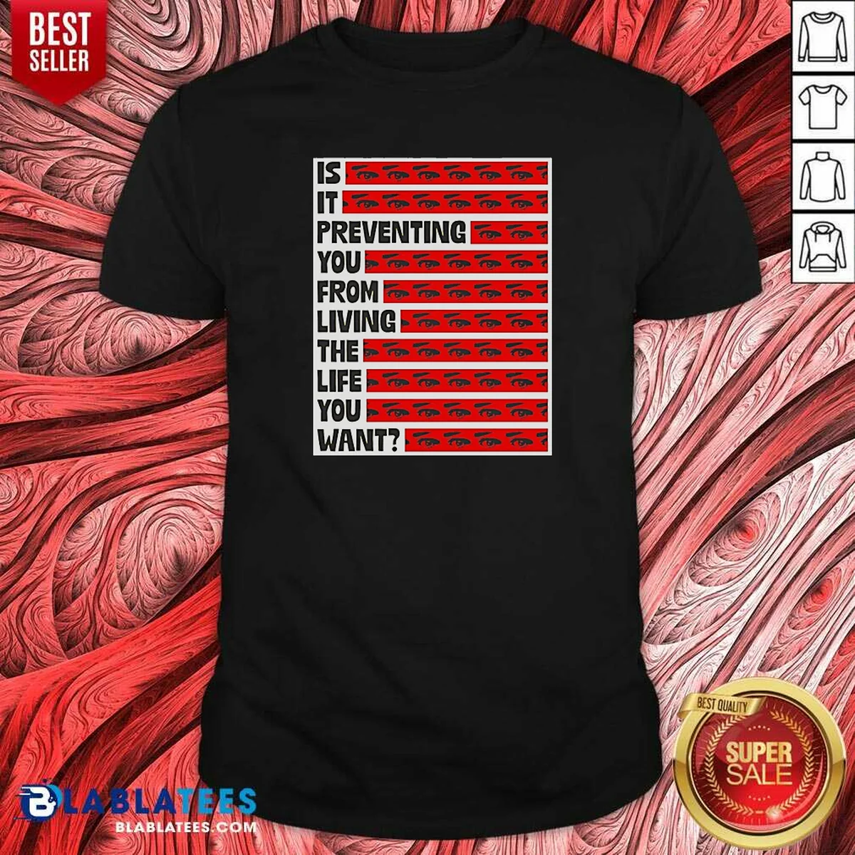 Awesome Tyler Spangler Is It Preventing You From Living The Life 6 You Want Shirt