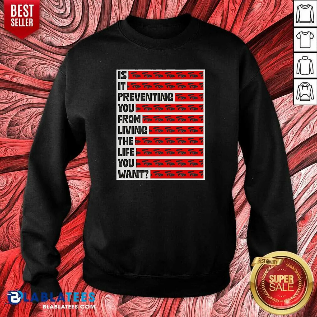 Awesome Tyler Spangler Is It Preventing You From Living The Life 6 You Want Shirt - Image 4