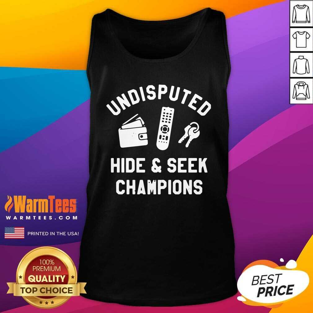 Awesome Undisputed Hide And Seek Champions Shirt - Image 4