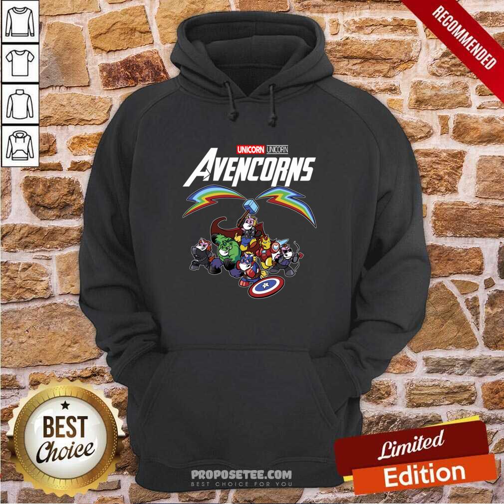 Awesome Unicorn Marvel Avengers Avencorns Shirt - Image 5