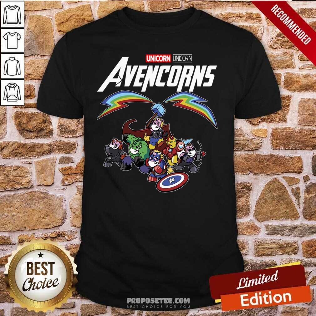 Awesome Unicorn Marvel Avengers Avencorns Shirt