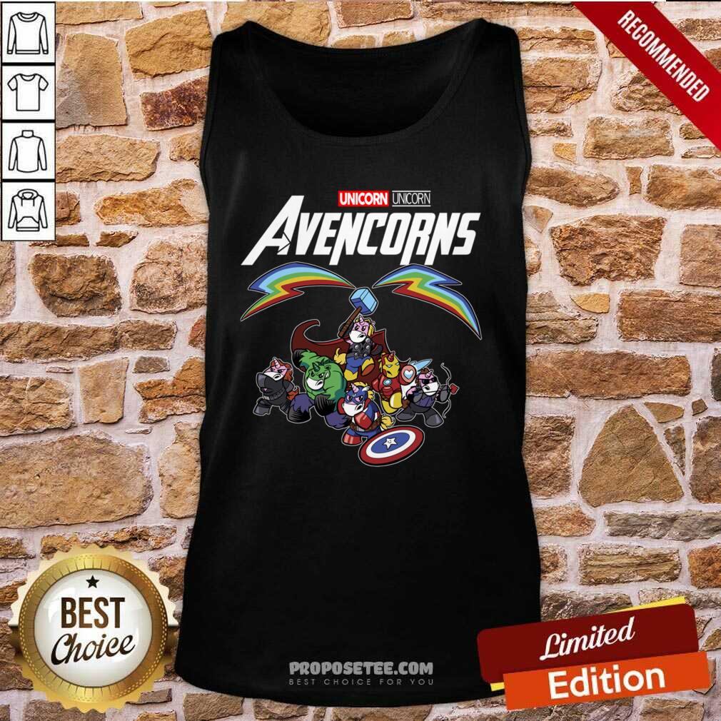 Awesome Unicorn Marvel Avengers Avencorns Shirt - Image 3