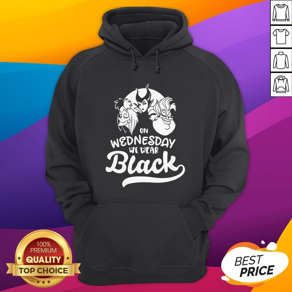 Awesome Villains Disney On Wednesday We Wear Black Shirt - Image 3