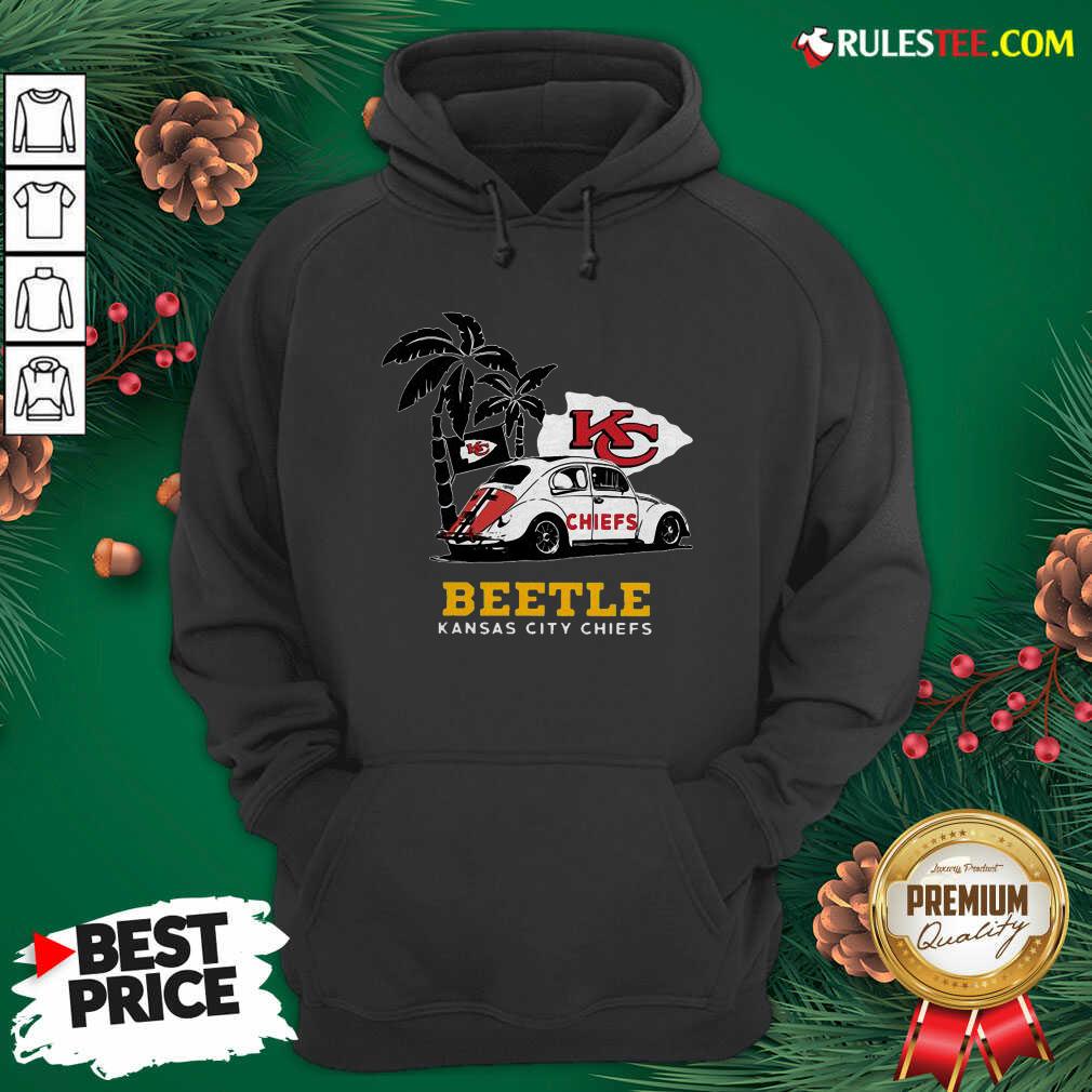 Awesome Volkswagen Beetle Kansas City Chiefs Shirt - Image 3
