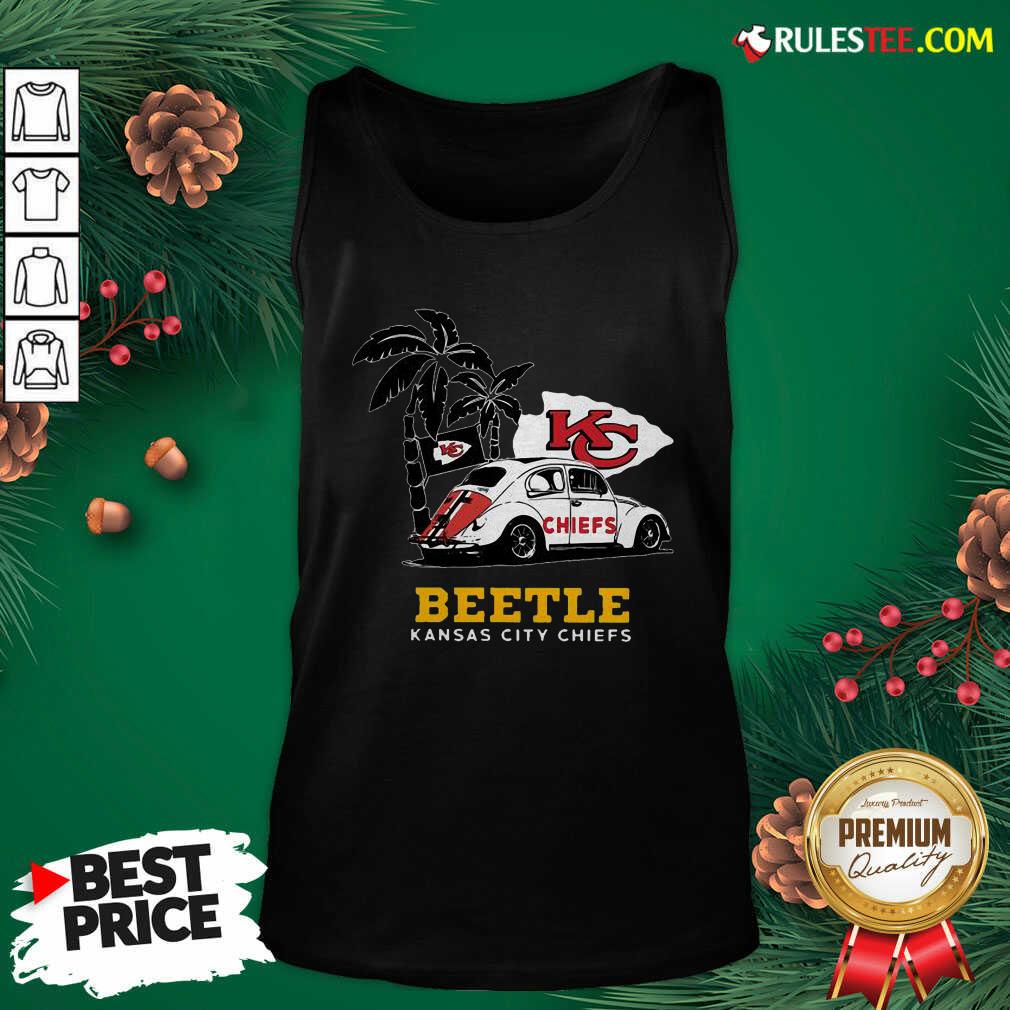 Awesome Volkswagen Beetle Kansas City Chiefs Shirt - Image 5