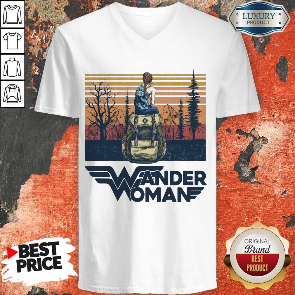 Awesome Wander Woman Vintage Retro Shirt - Image 2