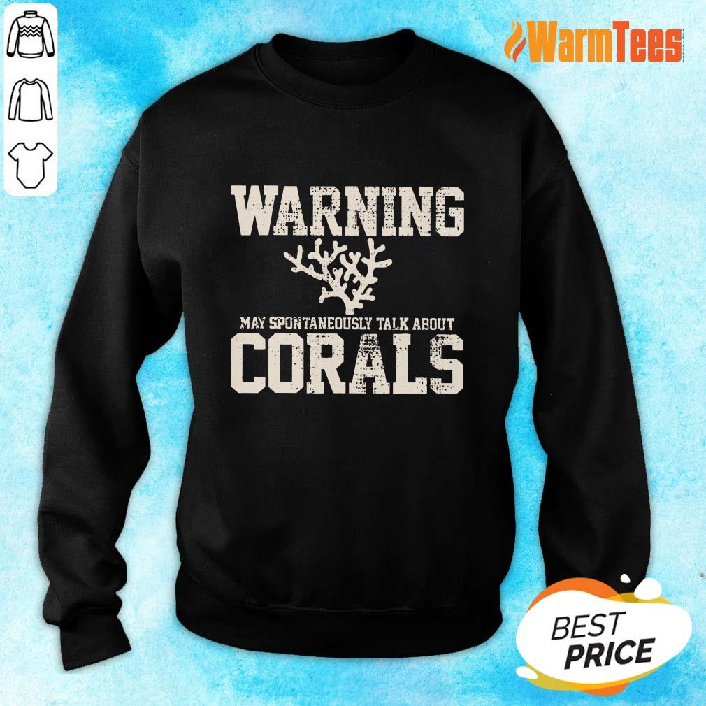 Awesome Warning Coral Aquarist Shirt - Image 2
