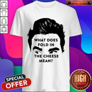 Awesome What Does Fold In The Cheese Mean Shirt
