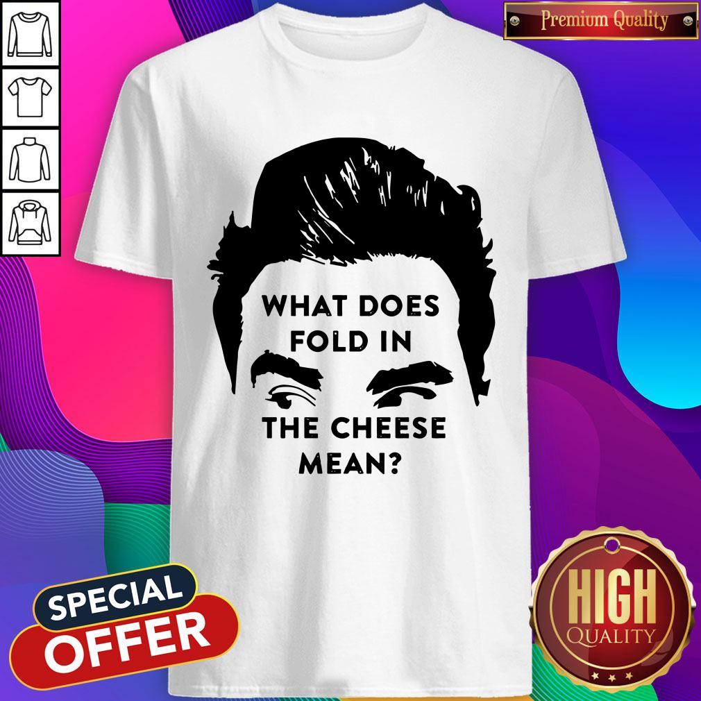 Awesome What Does Fold In The Cheese Mean Shirt