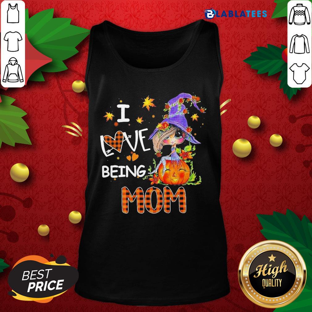 Awesome Witch I Love Being Mom Fall Shirt - Image 5