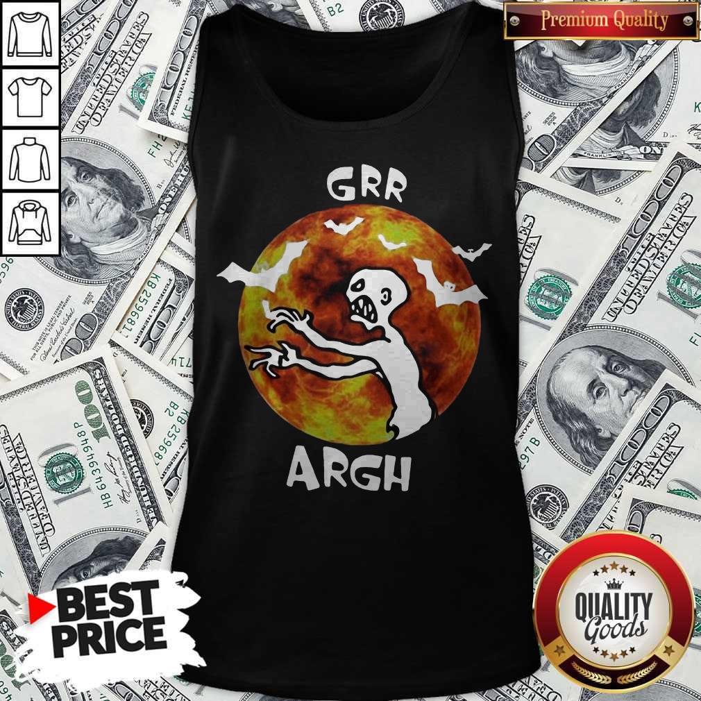 Awesome Zombie Vampire Grr Argh Mutant Enemy Halloween Shirt - Image 3