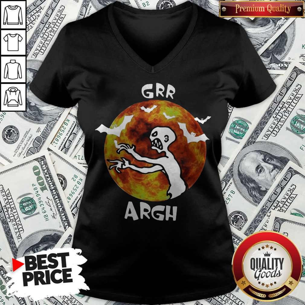 Awesome Zombie Vampire Grr Argh Mutant Enemy Halloween Shirt - Image 2