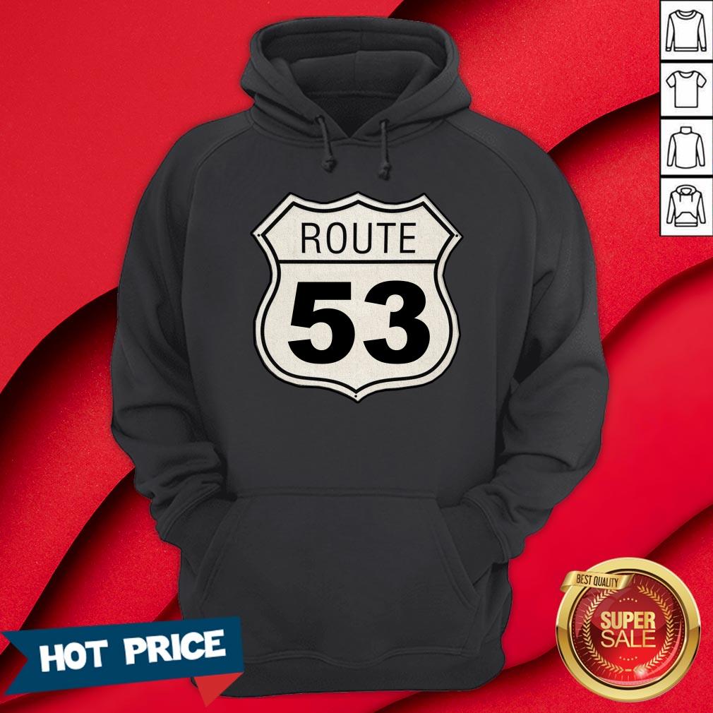 AWS DNS Route 53 Cloud Tee Road Traffic Sign T-Shirt - Image 5