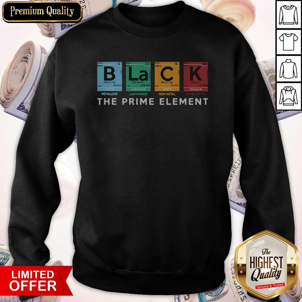 B La C K The Prime Element Shirt - Image 5
