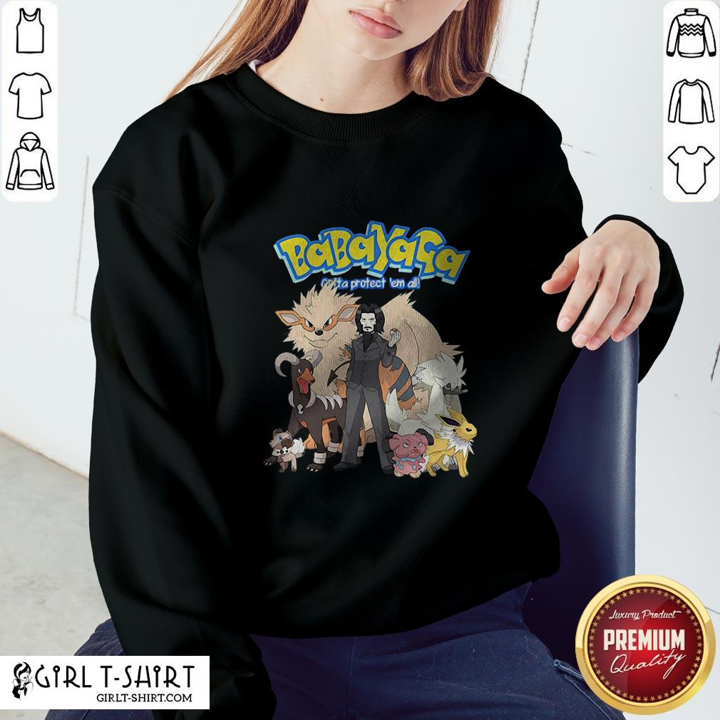 Babayaga Gotta Protect ’em All John Wick Pokemon Shirt - Image 4