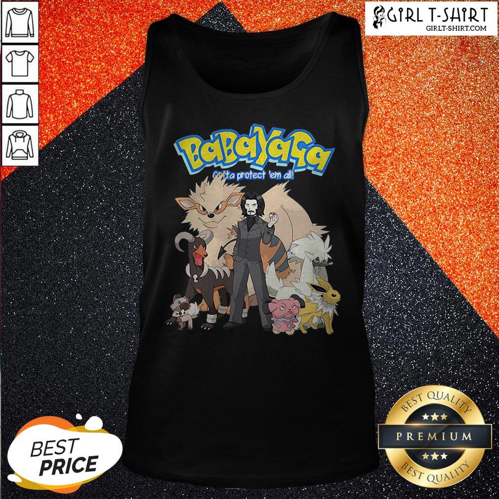 Babayaga Gotta Protect ’em All John Wick Pokemon Shirt - Image 3