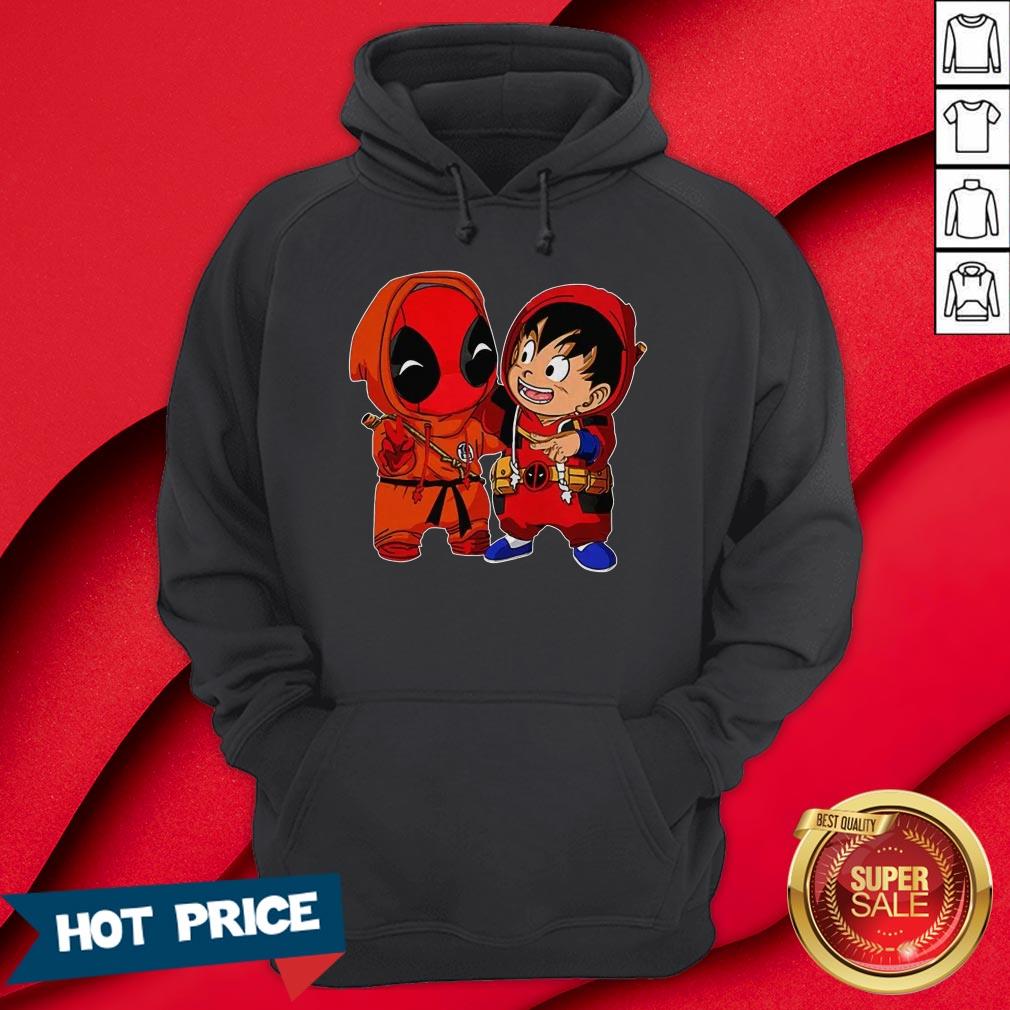 Baby Deadpool And Son Goku Shirt - Image 5