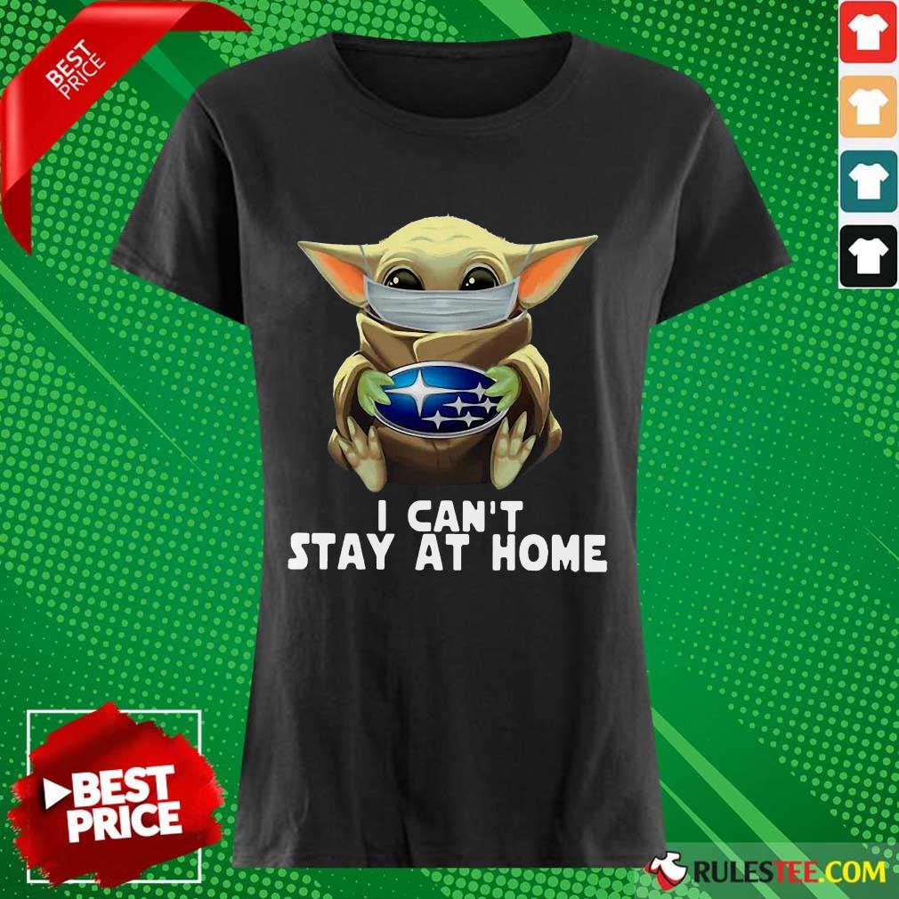 Baby Yoda I Can’t Stay At Home Shirt - Image 3