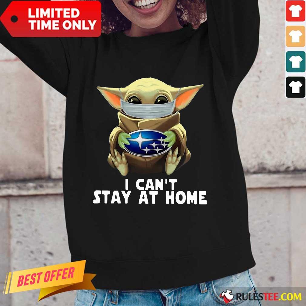 Baby Yoda I Can’t Stay At Home Shirt - Image 2