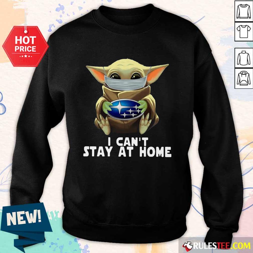 Baby Yoda I Can’t Stay At Home Shirt - Image 5