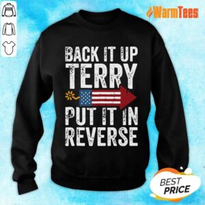 Alternative view of Back It Up Terry Put It In Reverse 4th Of July Firework Shirt