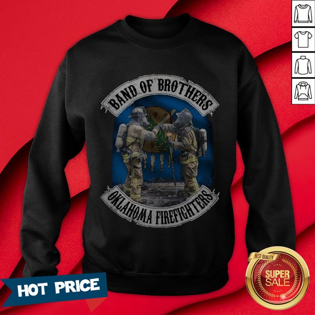 Band Of Brothers Oklahoma Firefighters Shirt - Image 4