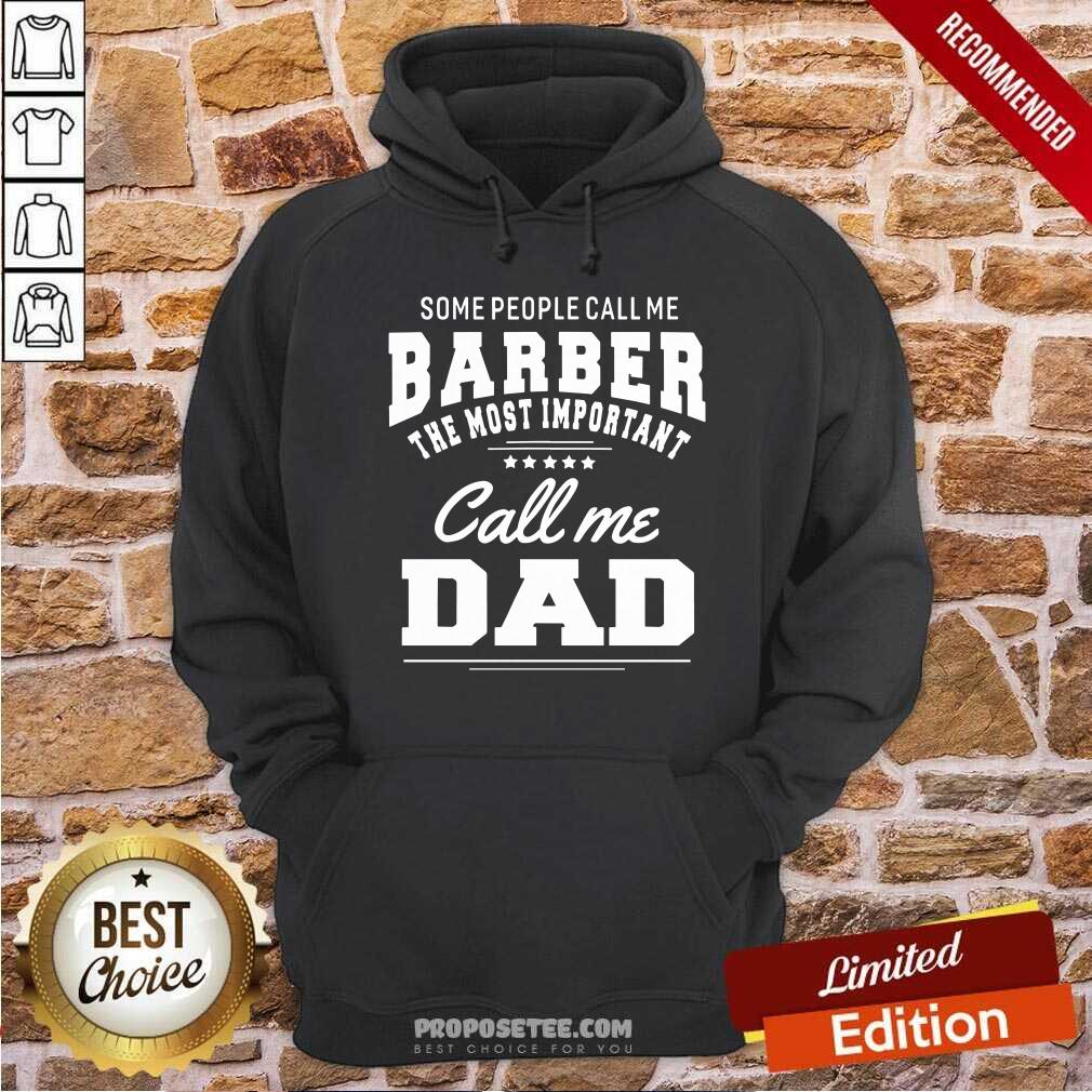 Barber Call Me Dad Shirt - Image 2