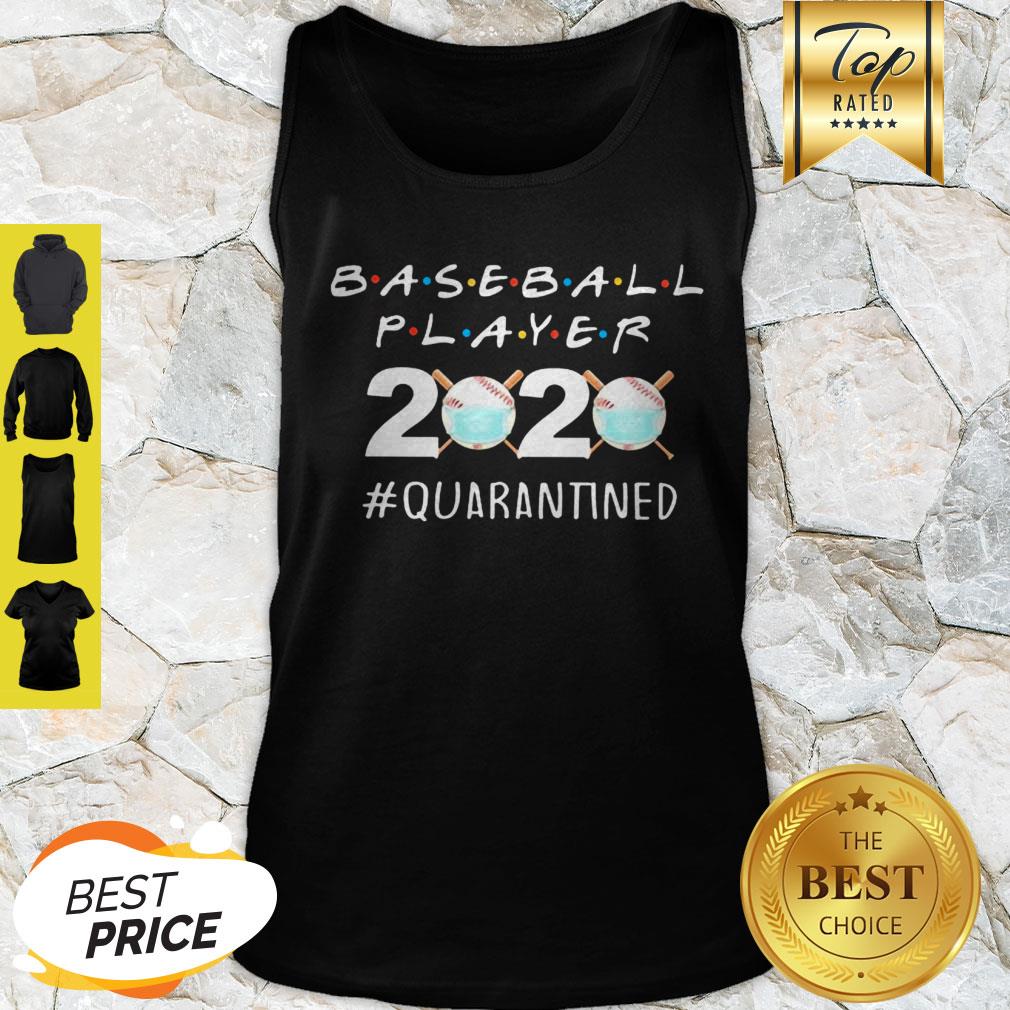 Baseball Player 2020 #Quarantined Coronavirus Shirt - Image 2
