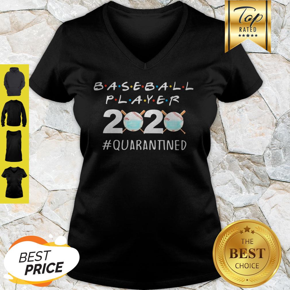 Baseball Player 2020 #Quarantined Coronavirus Shirt - Image 5