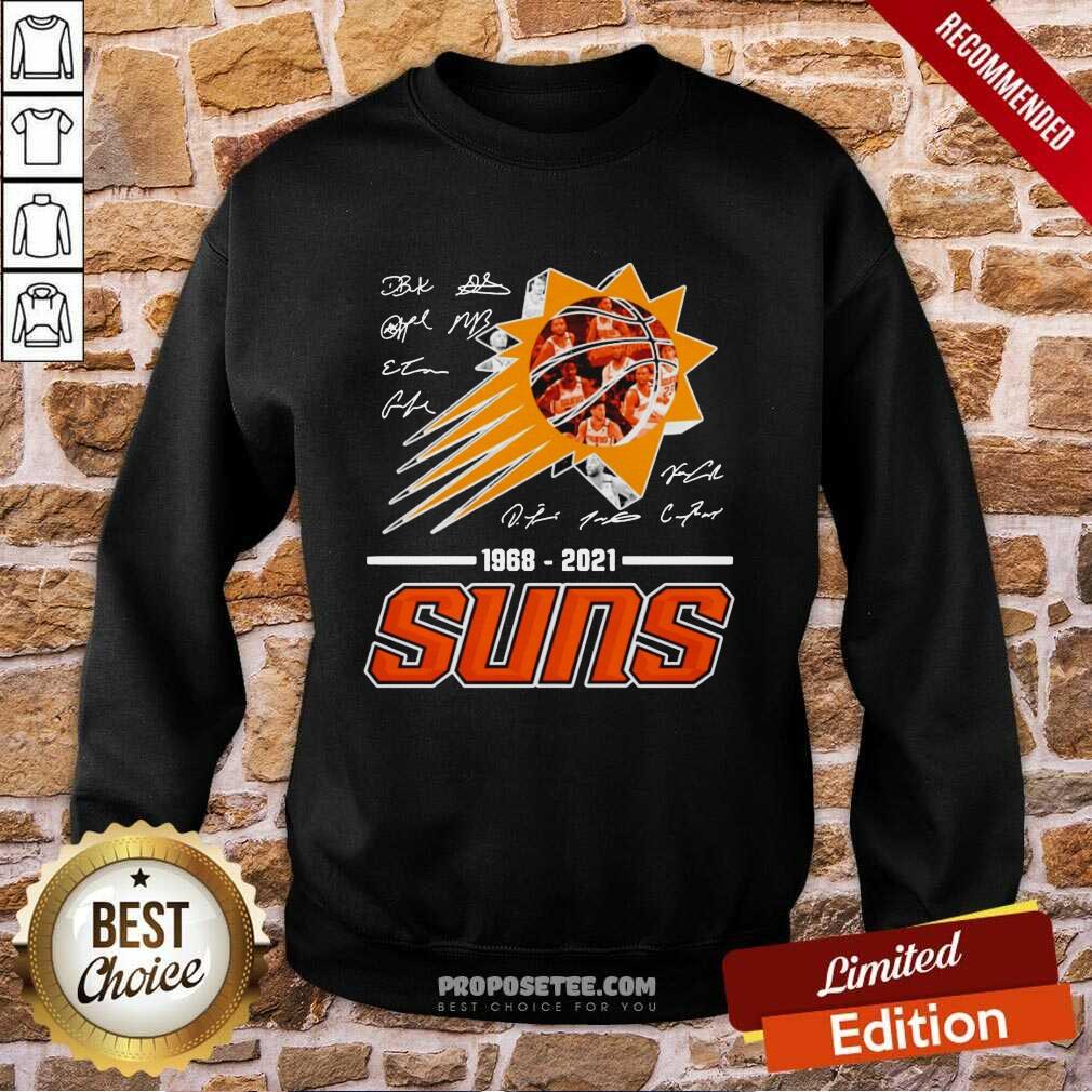 Basketball Phoenix Suns 1968 2021 Signature Shirt - Image 3