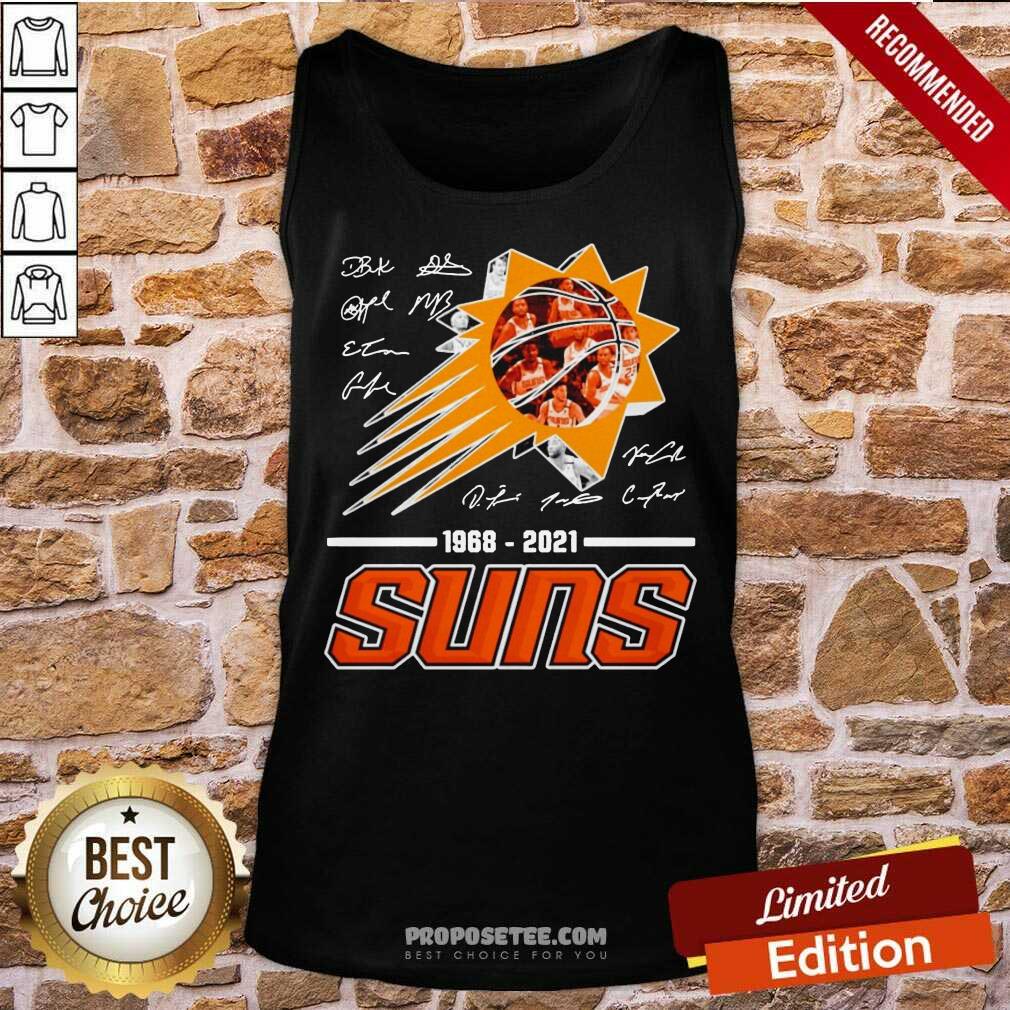Basketball Phoenix Suns 1968 2021 Signature Shirt - Image 2