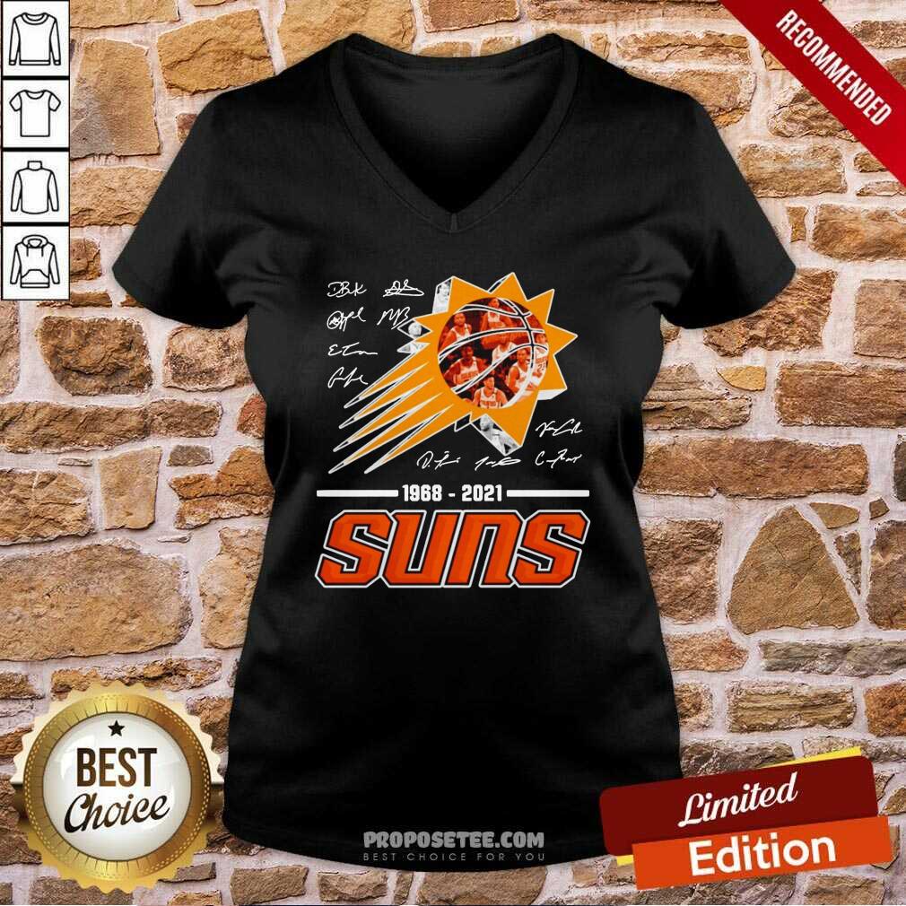 Basketball Phoenix Suns 1968 2021 Signature Shirt - Image 5