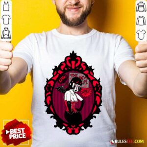 Bat Girl Back Print Shirt