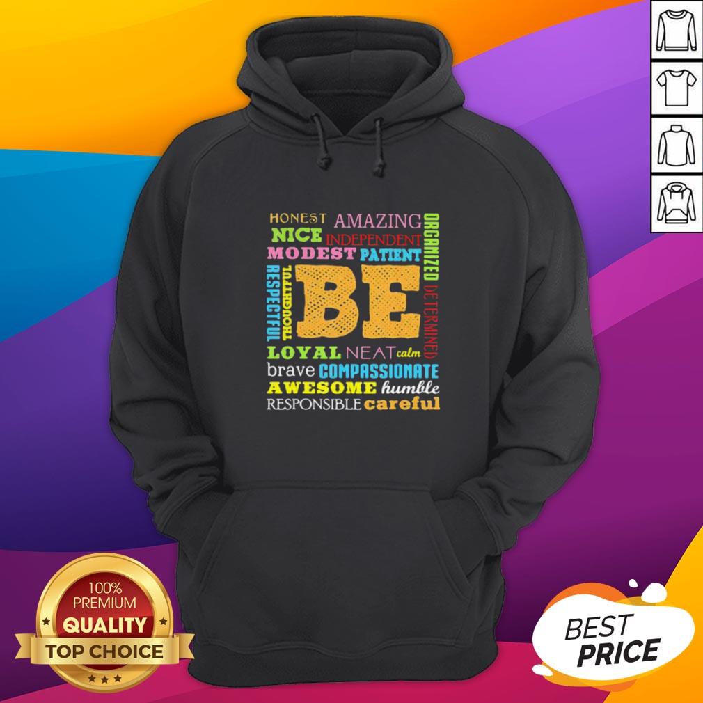 Be Awesome Word Cloud Growth Mindset Teacher Power Of Yet Shirt - Image 3