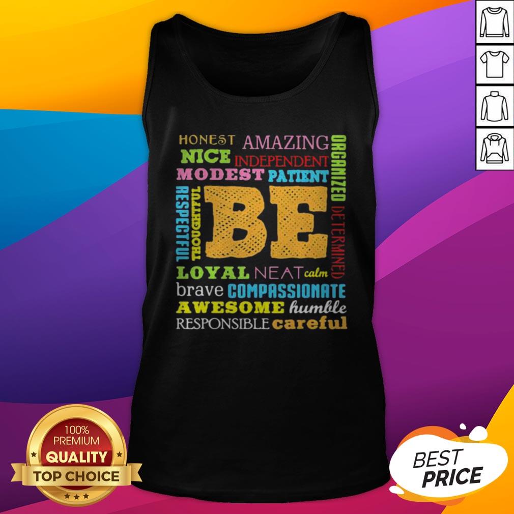 Be Awesome Word Cloud Growth Mindset Teacher Power Of Yet Shirt - Image 5