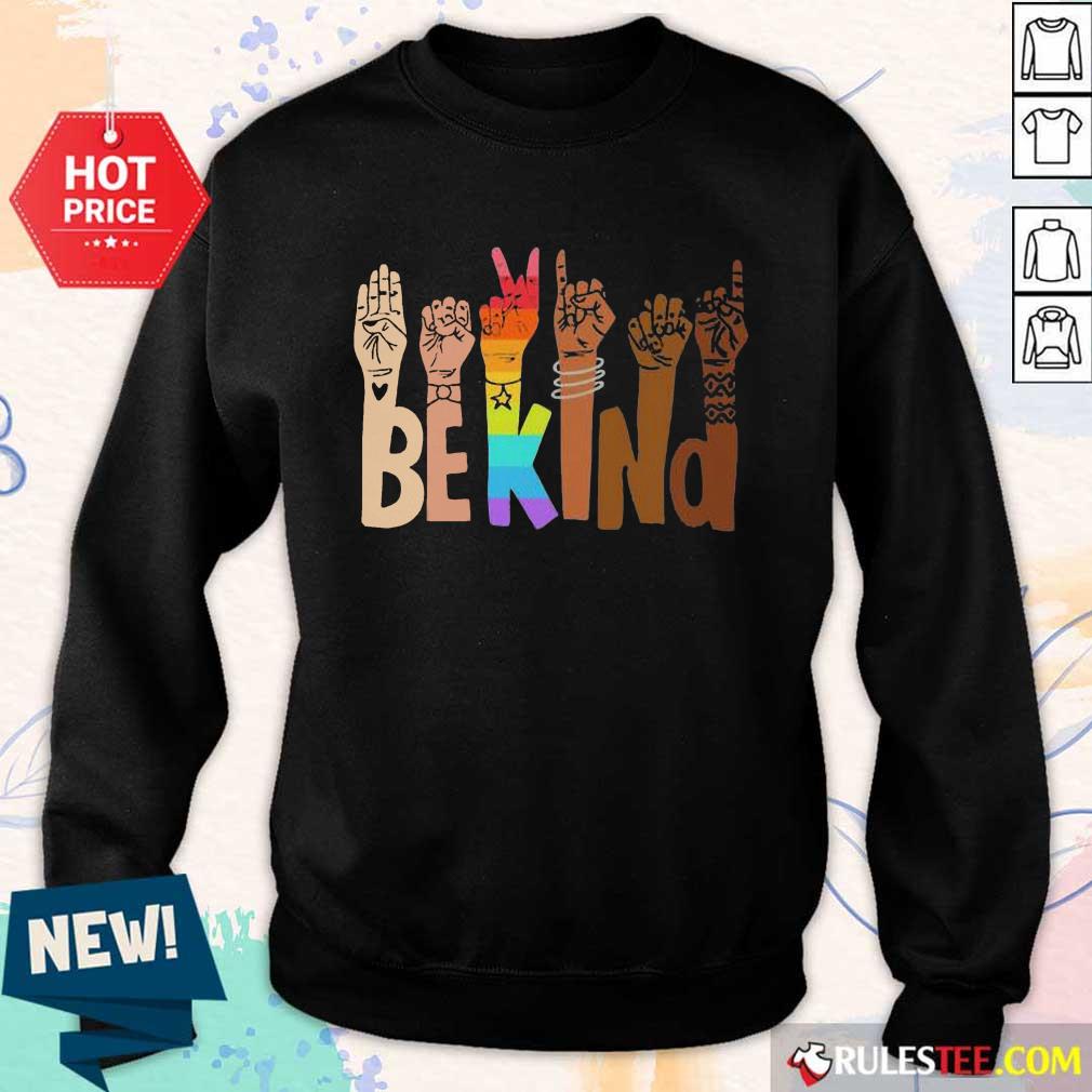 Be Kind Skin Color LGBT Shirt - Image 5