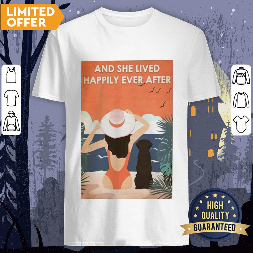 Beach And She Lived Happily Ever After Shirt