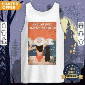 Alternative view of Beach And She Lived Happily Ever After Shirt