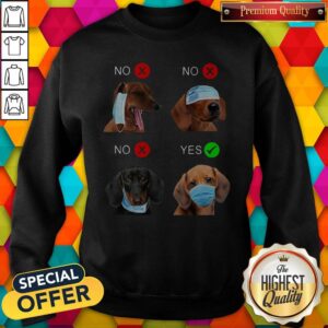 Alternative view of Beagle How To Wear Your Face Mask Shirt