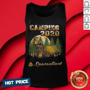 Alternative view of Bear Camping 2020 The One Where They Were Quarantined Shirt