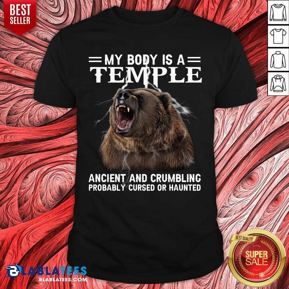 Bear My Body Is A Temple Shirt