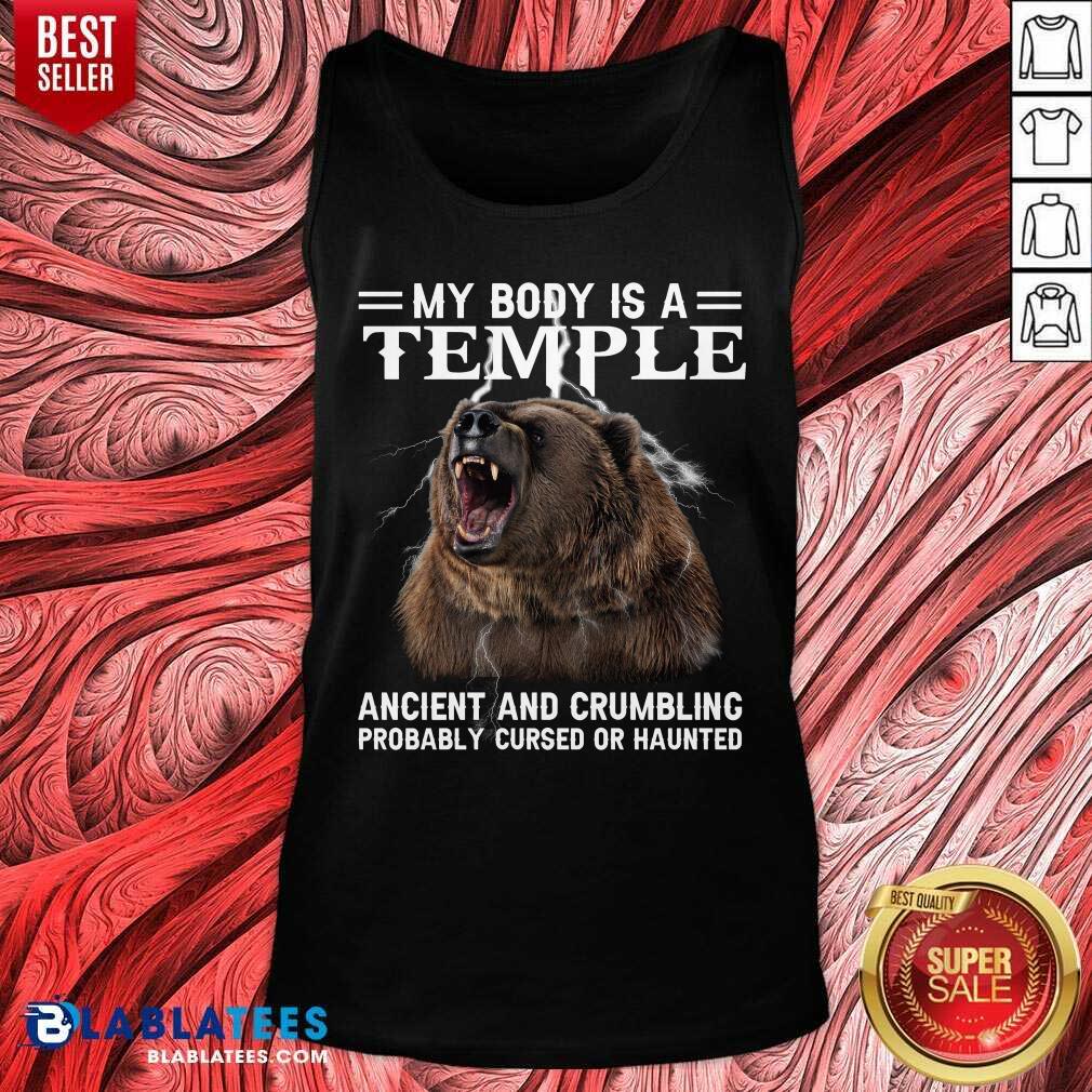 Bear My Body Is A Temple Shirt - Image 3